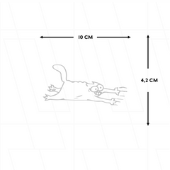 Kfz - Sticker | Scratch Cat