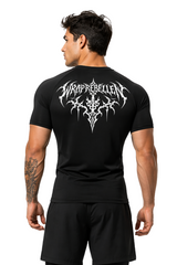 Compression Shirt Herren – Performance Sportshirt mit Tribal Statement