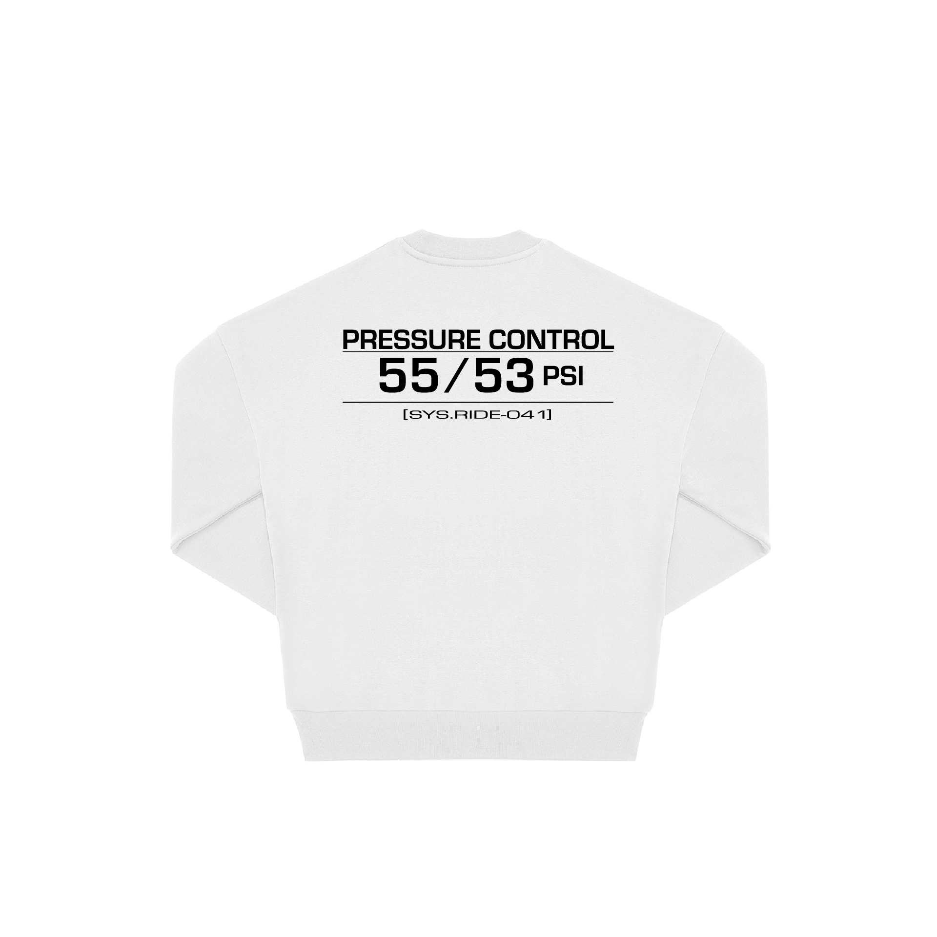 AIR UNIT Oversize Sweetshirt – Pressure Control 55/53 PSI | Airride Streetwear