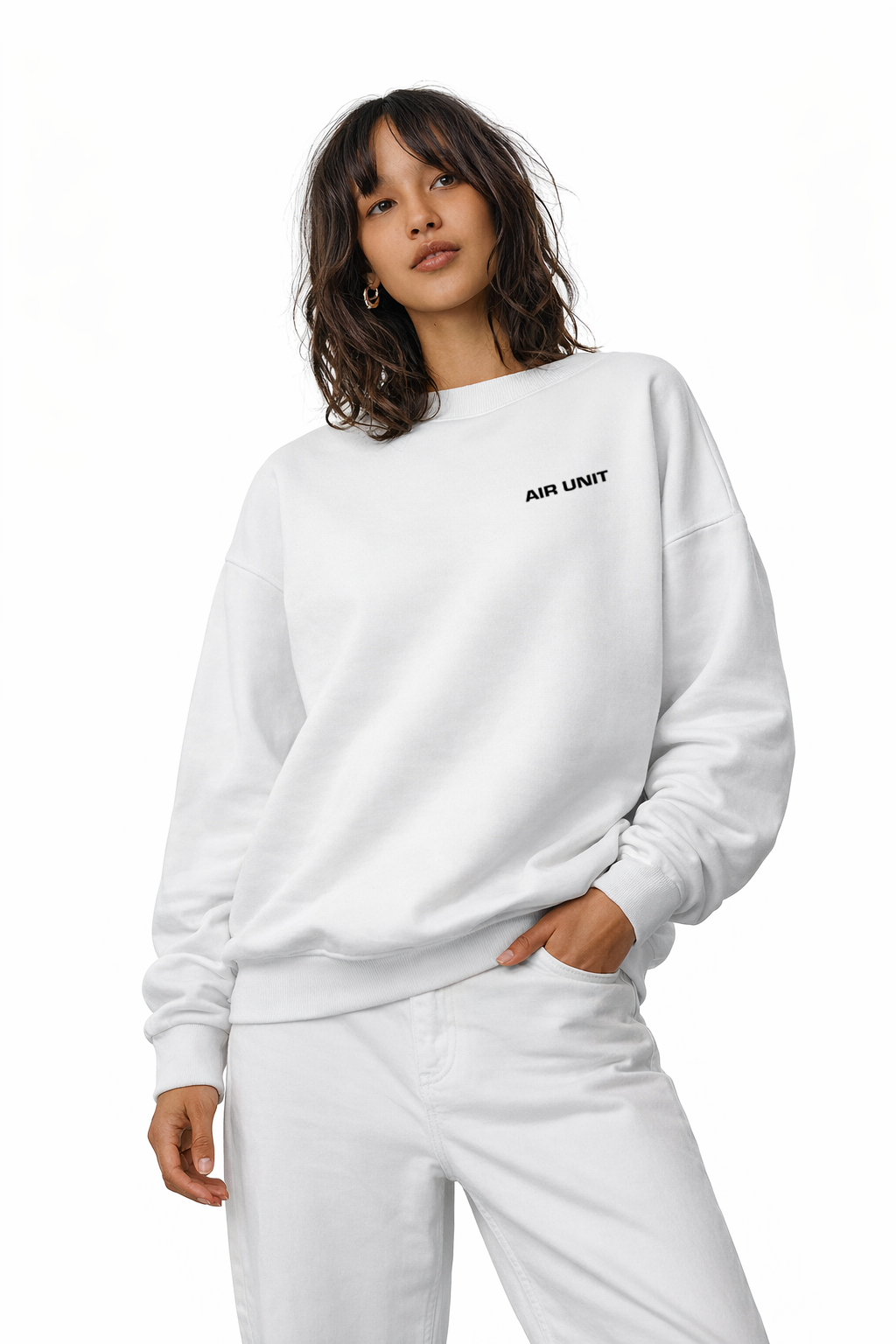 AIR UNIT Oversize Sweetshirt – Pressure Control 55/53 PSI | Airride Streetwear