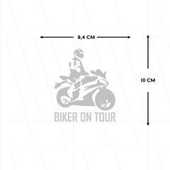 Kfz - Sticker | Biker on Tour Bike