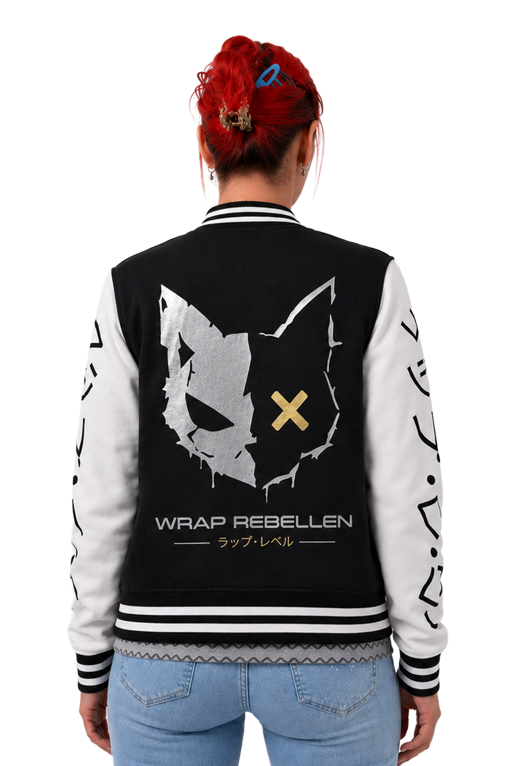 Wrap Rebellen Collegejacke – Urban Streetwear für Damen & Herren