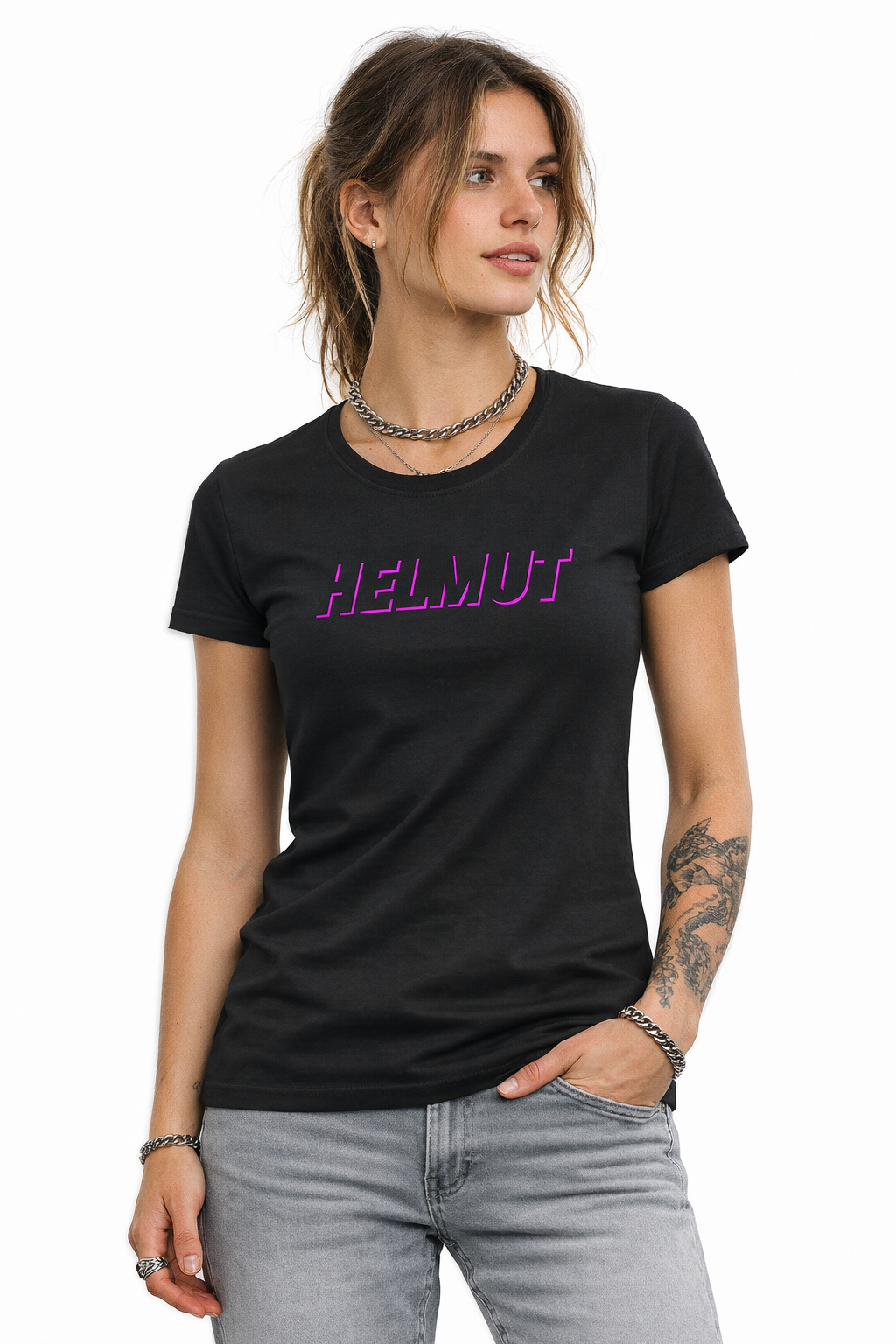 T-Shirt - Helmut schattiert (Frauen)