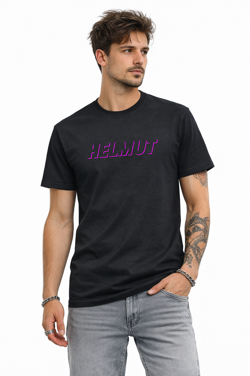 T-Shirt - Helmut schattiert