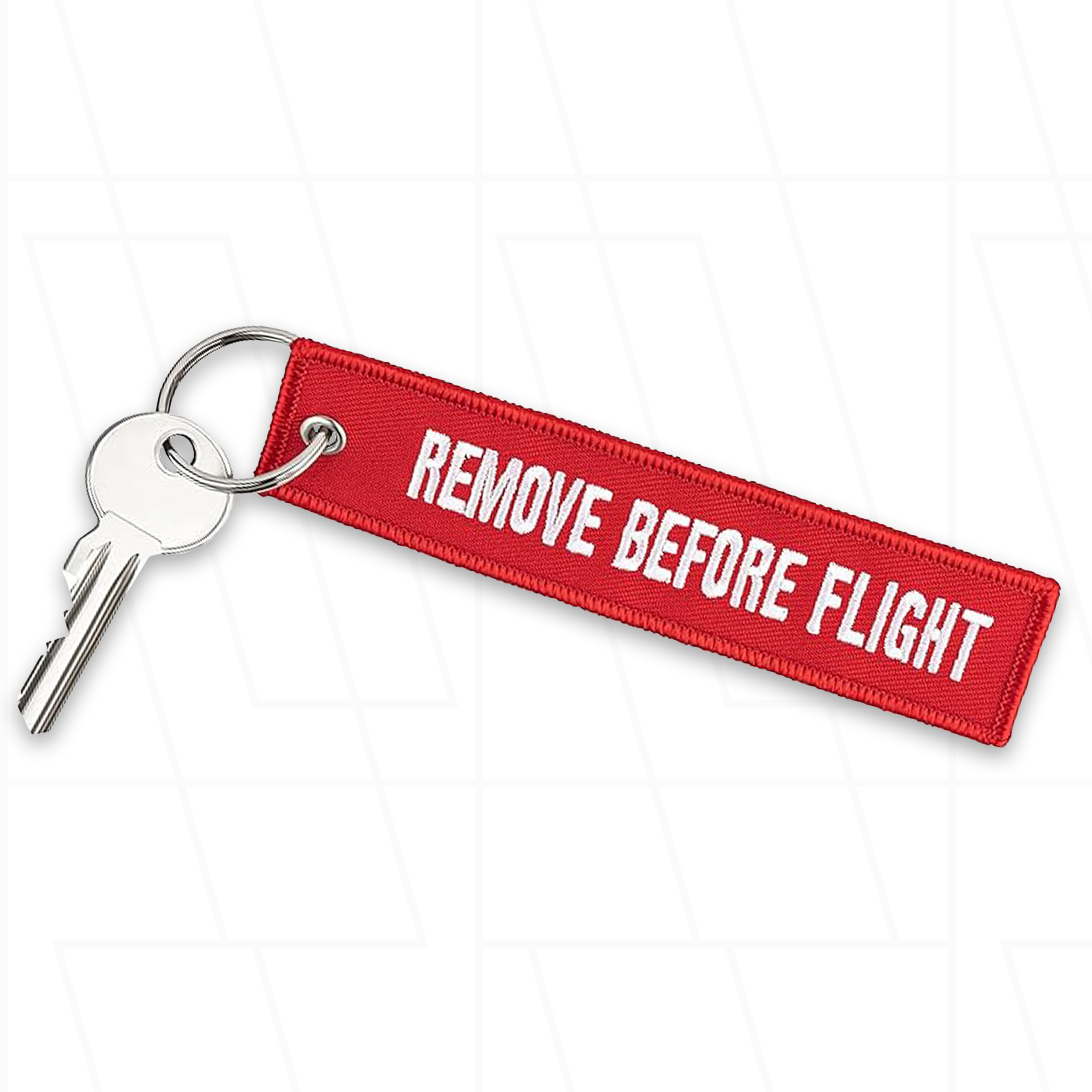 Schlüsselanhänger "Remove before flight"