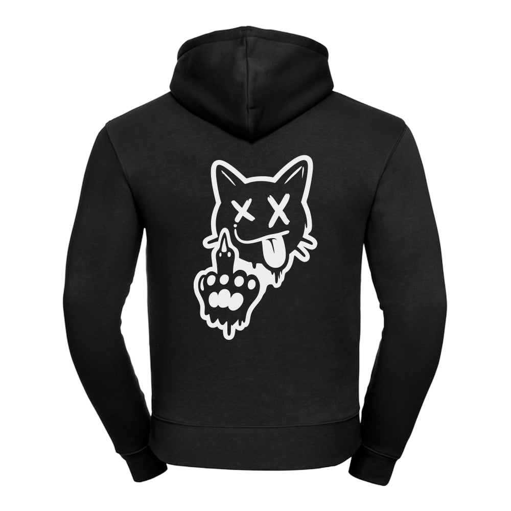 Wrapcat Basic „Fuck U“ Hoodie – Direkt. Laut. Unangepasst - Mann