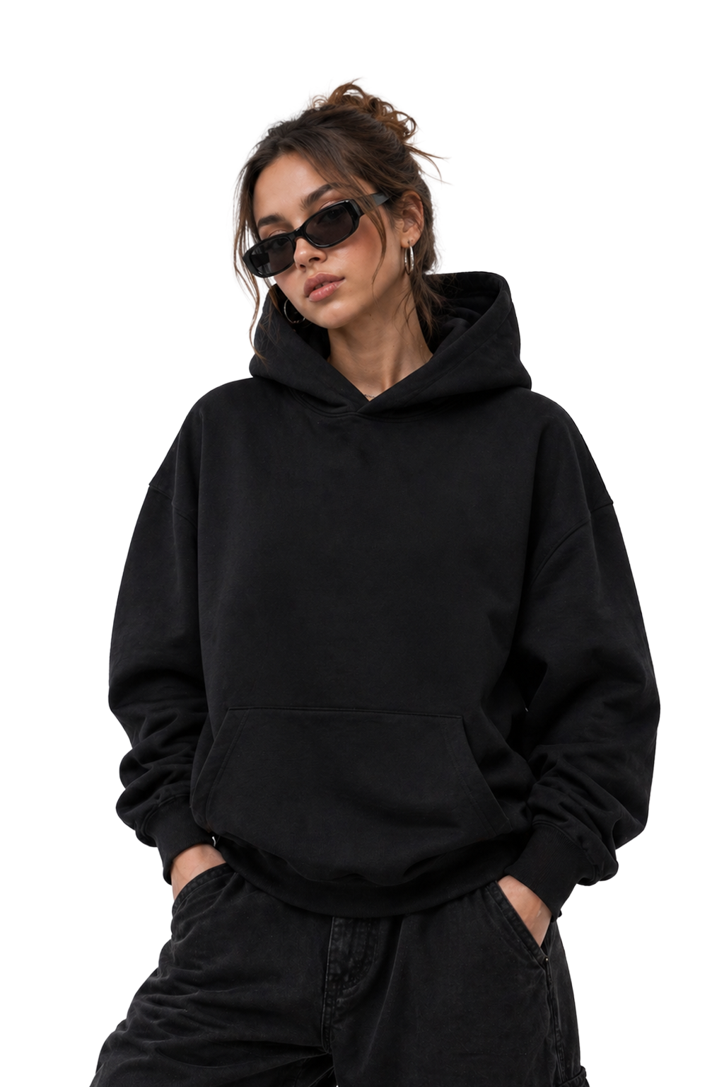 Smiley Oversize Hoodie – Unisex Streetwear Hoodie