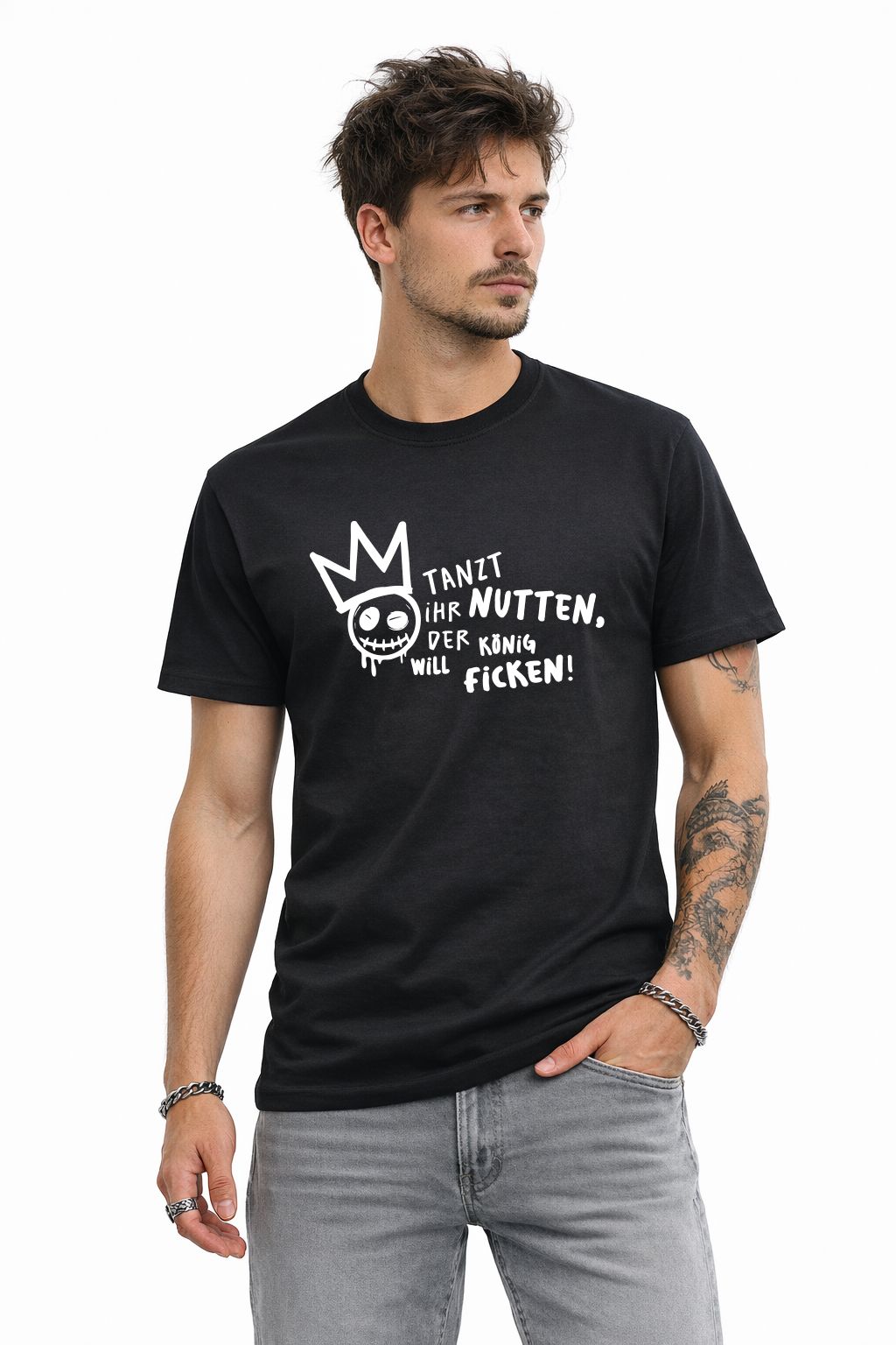 T-Shirt - Tanzt ihr Nutten!